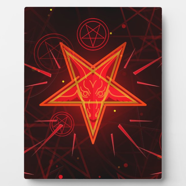 neon demon plaque (Front)