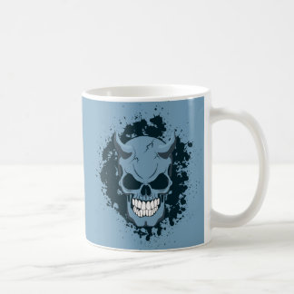 Neon Demon Skull Coffee Mug