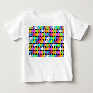 Neon Diamonds  Baby T-Shirt
