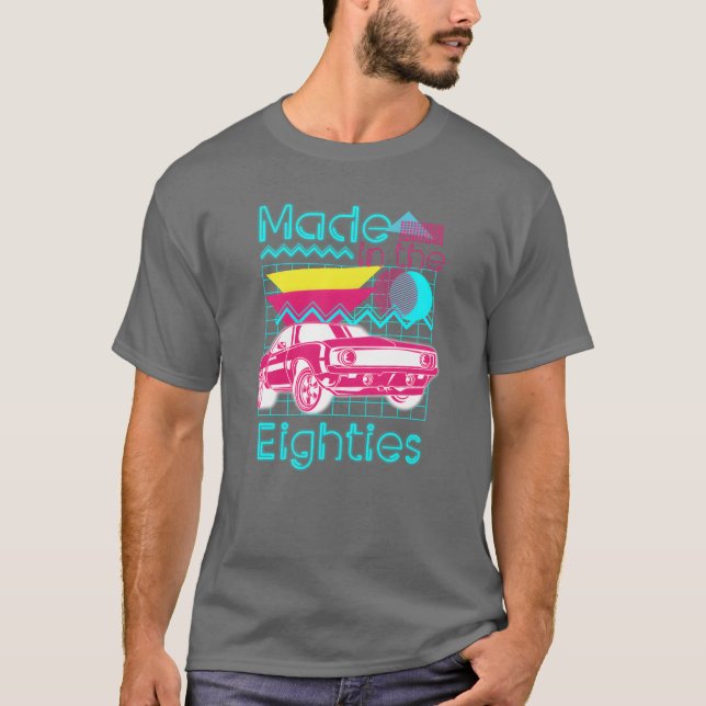 Neon Disco Cassette boy T-Shirt (Front)