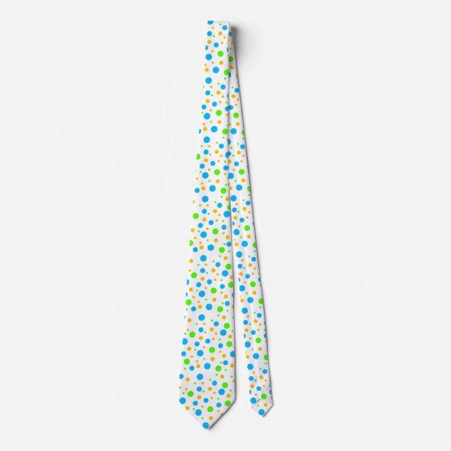 Neon Dots Tie (Front)