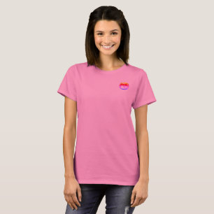 Neon Dragon women pink T-shirt pocket