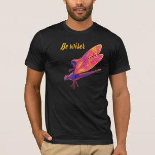 Neon Dragonfly Shirt – Aesthetic Nature Transforma