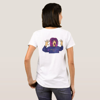 Neon Dream Pop Art Portrait T-Shirt