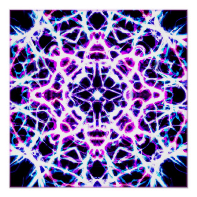 Neon Dreams Design. Buy Now Poster (Front)