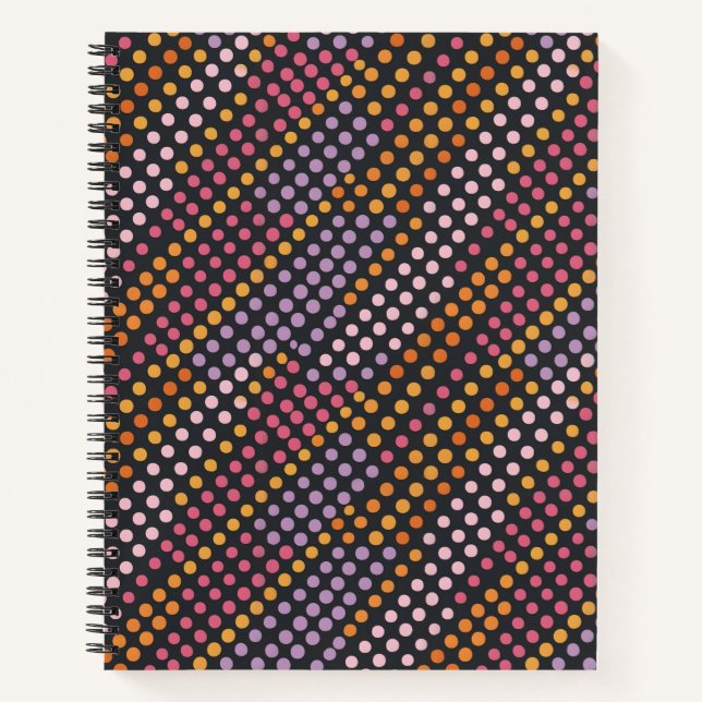 “Neon Drizzle” Notebook (Front)