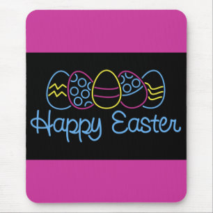 Neon Eggs - Mouse Mat
