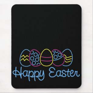 Neon Eggs - Mouse Mat