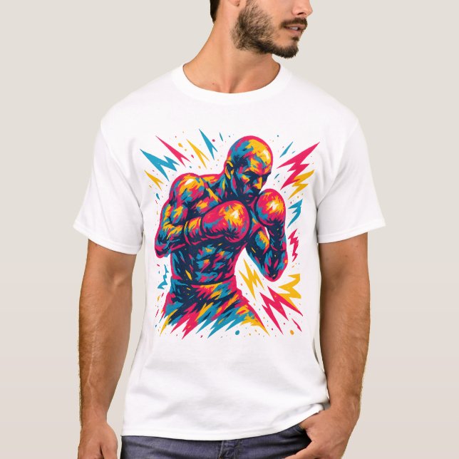 Neon Fighter T-Shirt (Front)