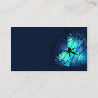 Neon firefly business card