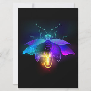 Neon Firefly on black Announcement