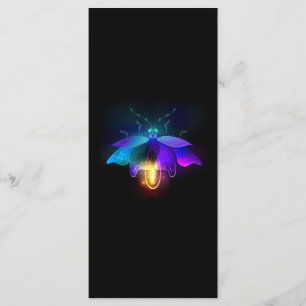 Neon Firefly on black Menu