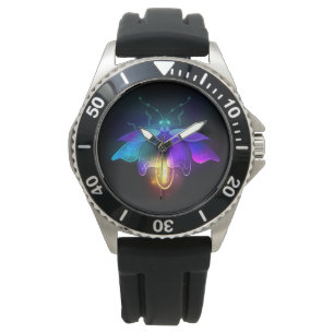 Neon Firefly on black Watch