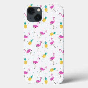 Neon Flamingos 2 iPhone 13 Case