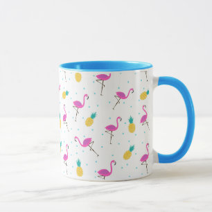 Neon Flamingos 2 Mug