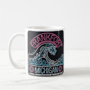 Neon Frankfort Michigan Coffee Mug