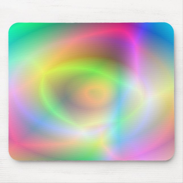 Neon Fun Mouse Mat (Front)