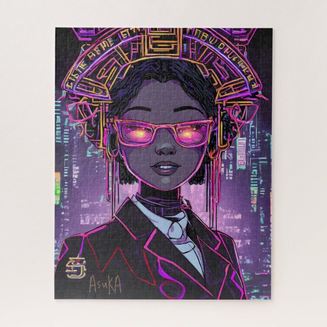 Neon Future ID1028 Jigsaw Puzzle (Vertical)