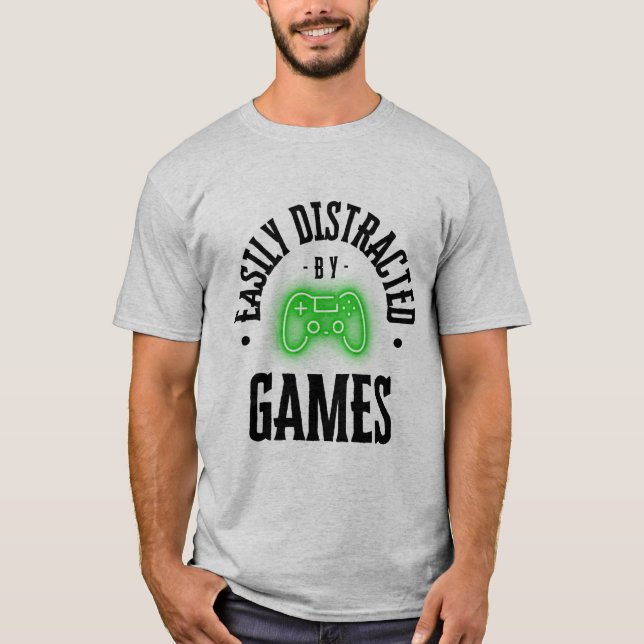 Neon Gamer T-Shirt (Front)