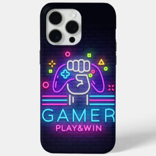 Neon Gamer's Play And Win iPhone 15 Pro Max Case