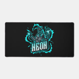 Neon Gaming  Desk Mat