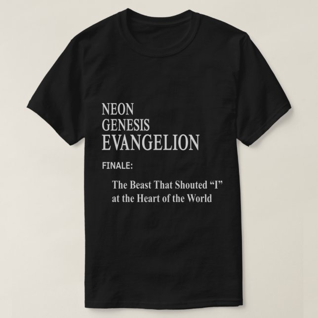 Neon Genesis Evangelion Episode 26 Baseball ¾ Slee T-Shirt (Design Front)