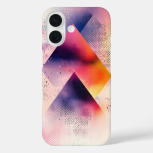 Neon Geometry Phone Case