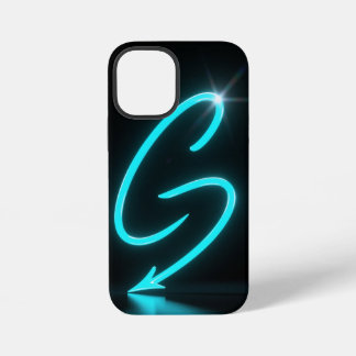 Neon Glow Black Phone Case