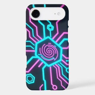 Neon Glow Black Phone Case