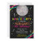 Neon Glow Dance Party Invitation
