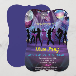 Neon Glow Disco Dance Birthday Party