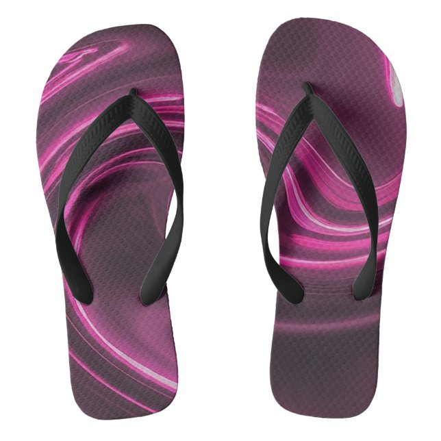Neon Glow Flip Flops (Footbed)