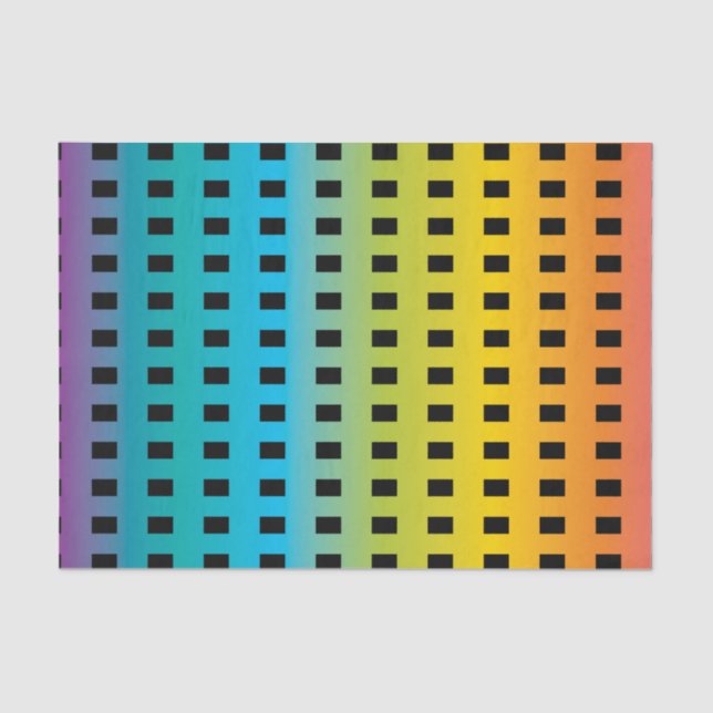 Neon glow in the dark colourful fluorescent 2 tissue paper (Front)