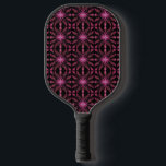 Neon Glow Light Sticks Abstract Pattern Design Pickleball Paddle<br><div class="desc">Pickleball Paddle with Neon Glow Light Sticks Abstract Pattern Design artwork design illustration by TheFabricSeal at Zazzle #ZazzleMade https://www.zazzle.com/store/thefabricseal This unusual neon glow light sticks, crab and spider legged on black background art piece is an abstract digital graphic art design featuring some creepy cool looking legs with a minimalist simplicity...</div>