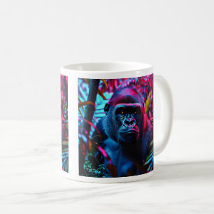 Neon Gorilla Coffee Mug