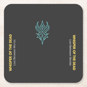 Neon Gothic "Whisper of the Dead" Coaster Set