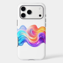 Neon Gradient Abstract Fluid Waves