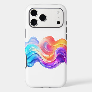 Neon Gradient Abstract Fluid Waves