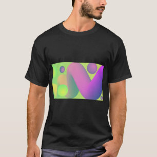 Neon Gradient Party Vibes Tee
