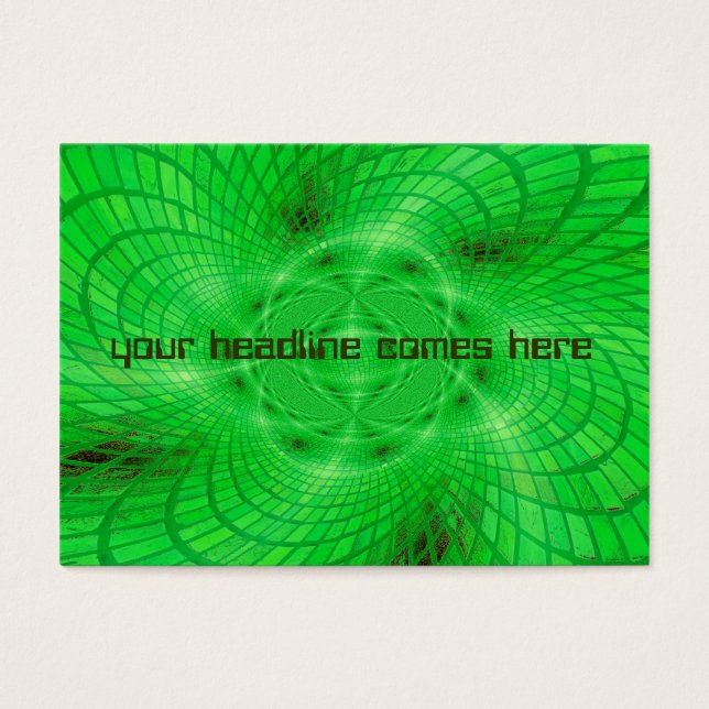 neon green abstraction (Front)