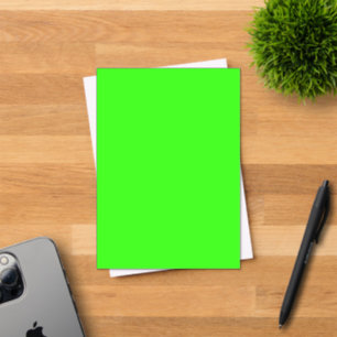 Neon Green Acrylic Invitation – Customisable