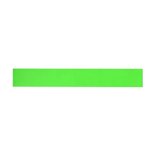 Neon Green Address Label Wrap – Customisable