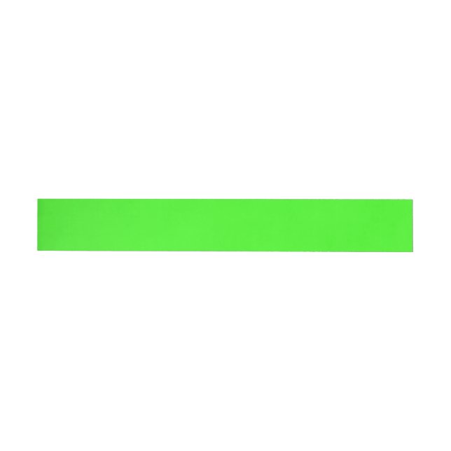 Neon Green Address Label Wrap – Customisable (Individual)