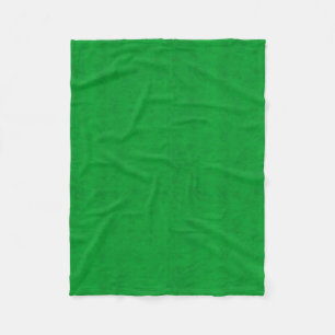 Neon Green Colour Velvet Look Grass Green Fleece Blanket