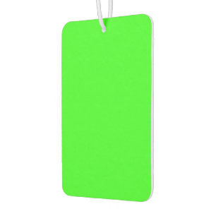 Neon Green Custom Air Freshener