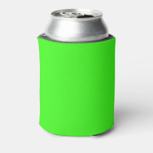 Neon Green Custom Can Cooler