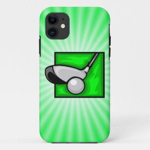 Neon Green Golf iPhone 11 Case