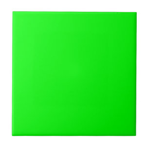 Neon green hex 00FF00 Tile