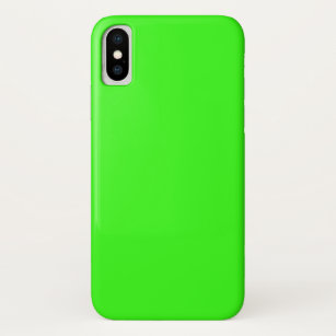 Neon Green iPhone XS Case