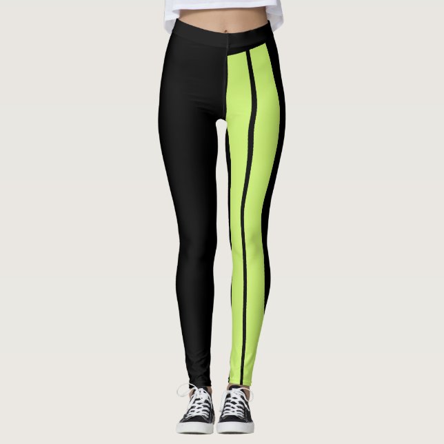 Neon Green  Leggings (Front)